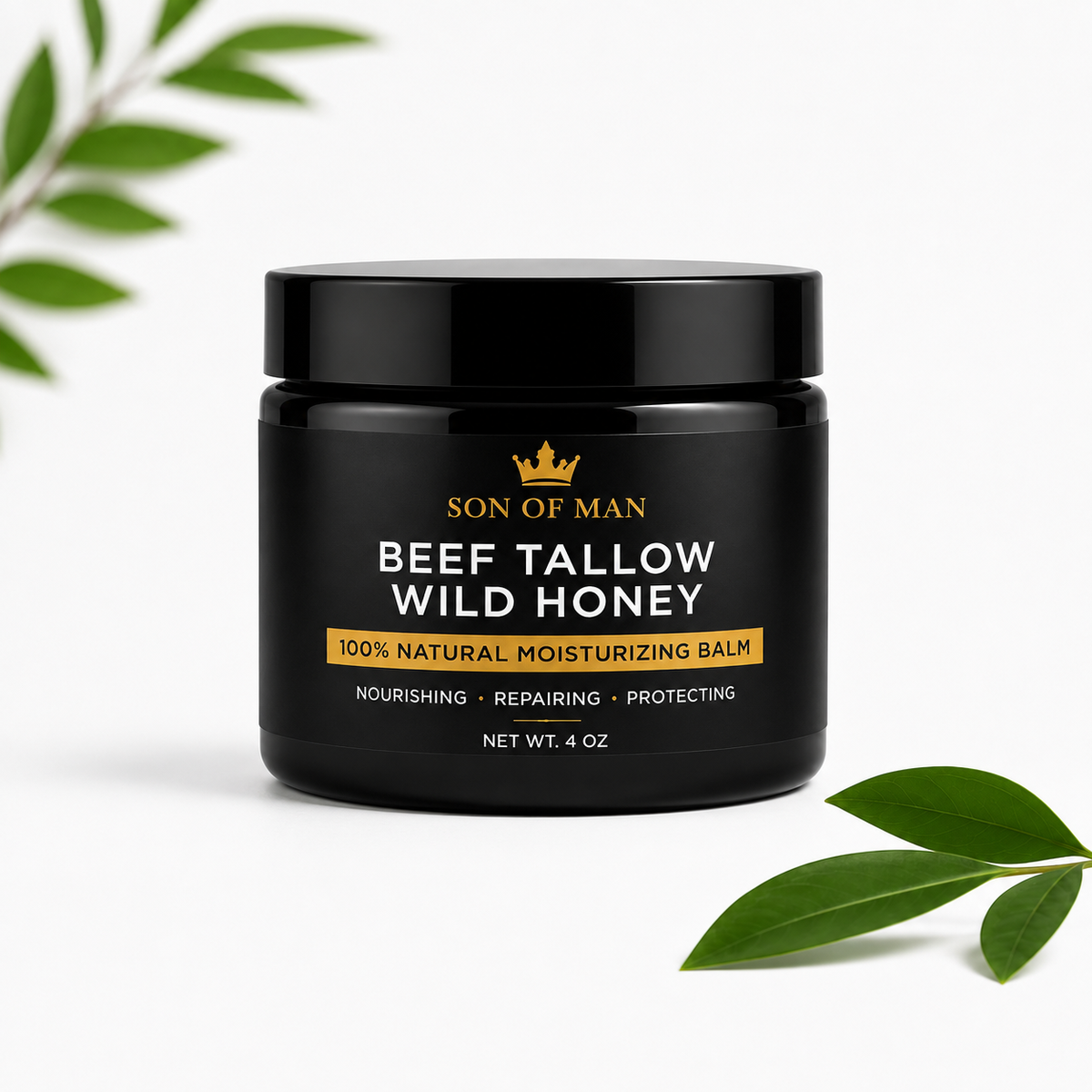 Premium Beef Tallow & Wild Honey Moisturizer