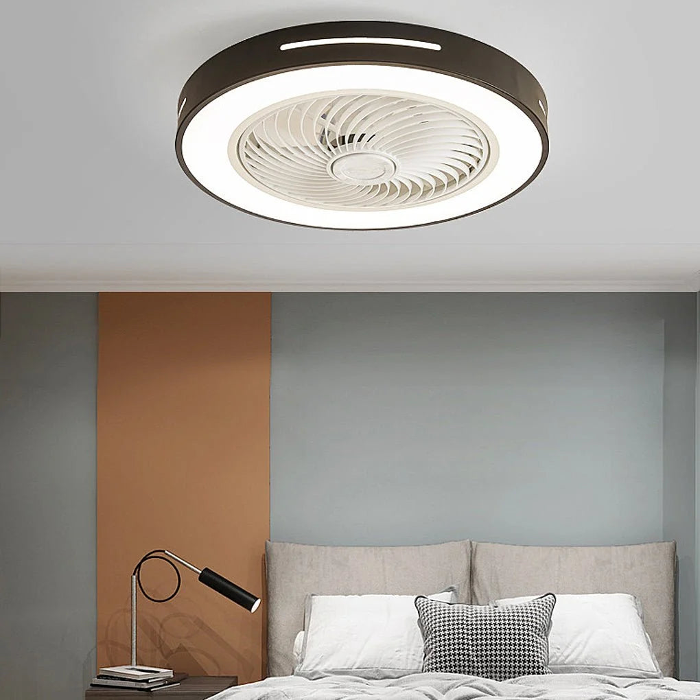 White Smart Ceiling Fan Light