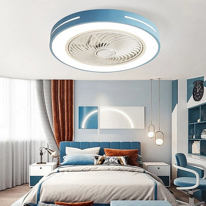 White Smart Ceiling Fan Light