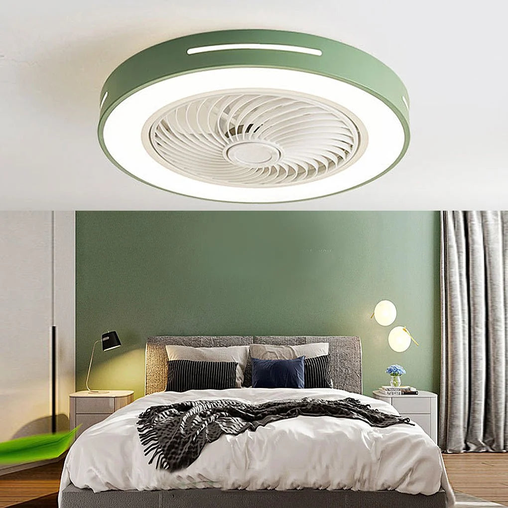 White Smart Ceiling Fan Light