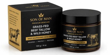 Premium Beef Tallow & Wild Honey Moisturizer