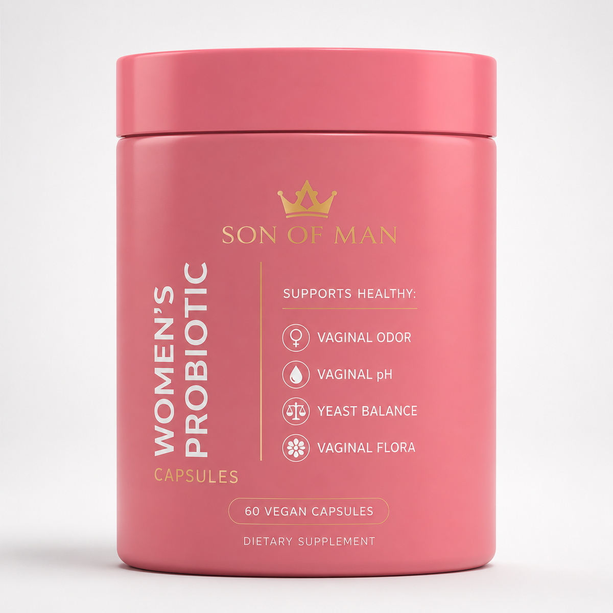 Women’s Probiotic Capsules – Daily Feminine Balance | 60 Vegan Capsules