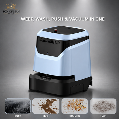 SON OF MAN AutoClean Pro — AI-Powered Commercial Floor Cleaning Robot