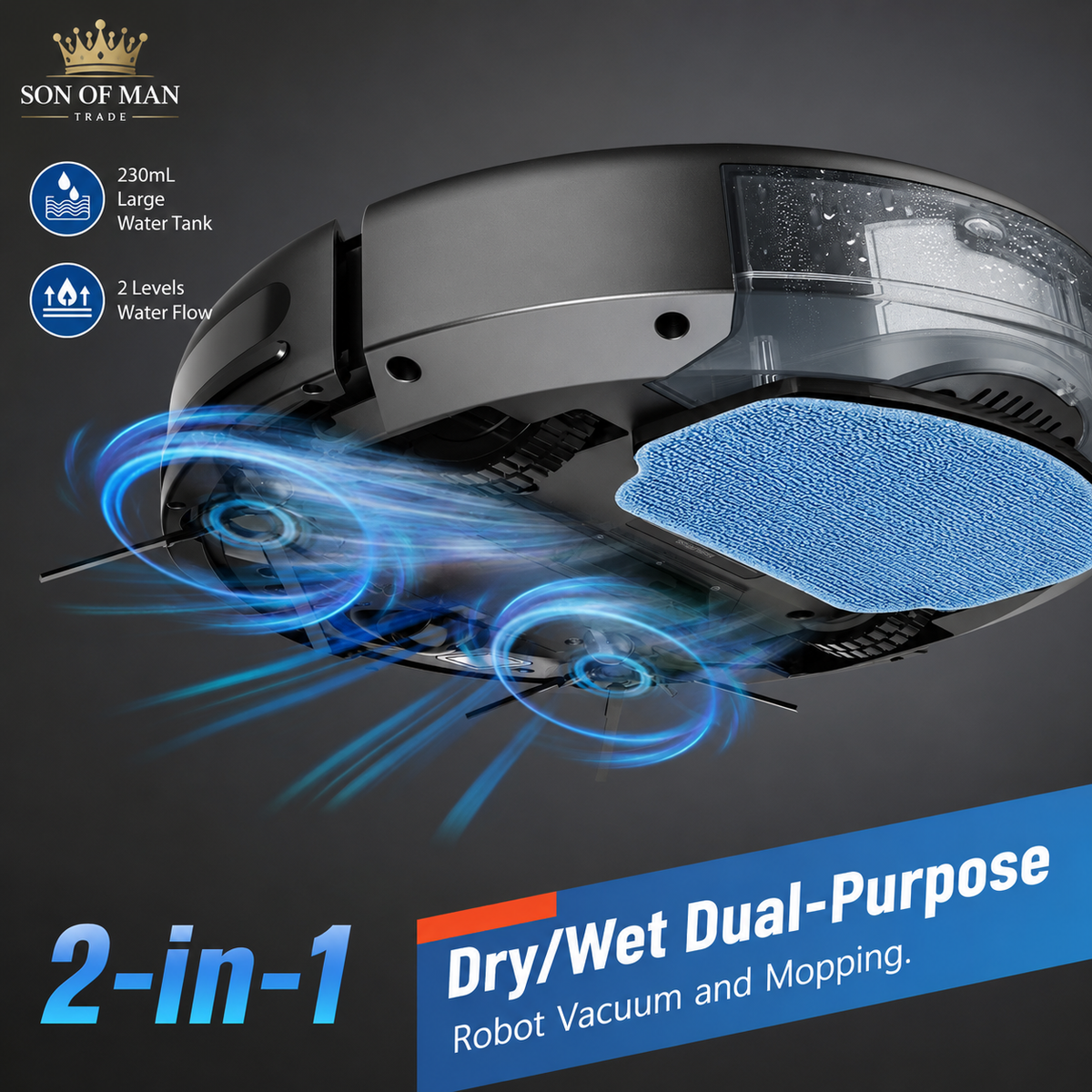 TimeBack™ — The Robot Vacuum & Mop That Gives You Your Time Back