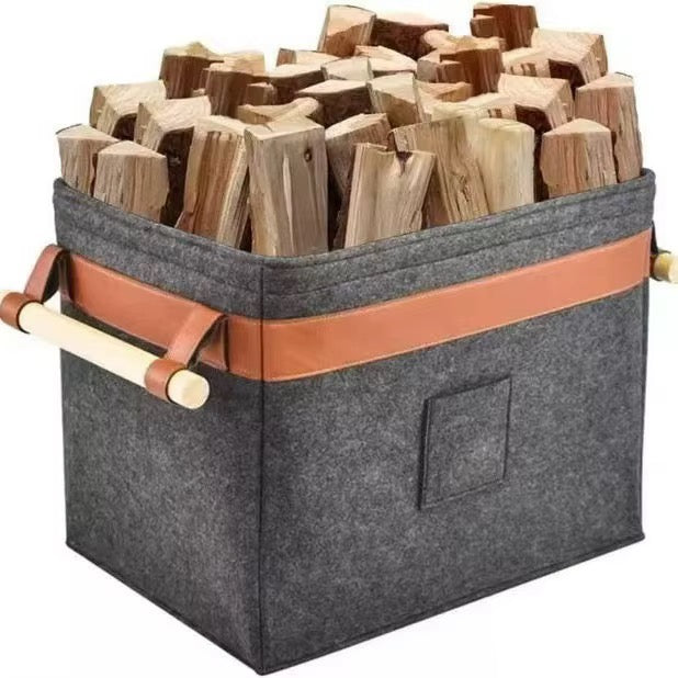 Heavy-Duty Firewood Carrier Bag – The Ultimate Log Carrying Tote