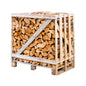 Half Pallet Kiln-Dried Split Oak Firewood Logs – 25cm