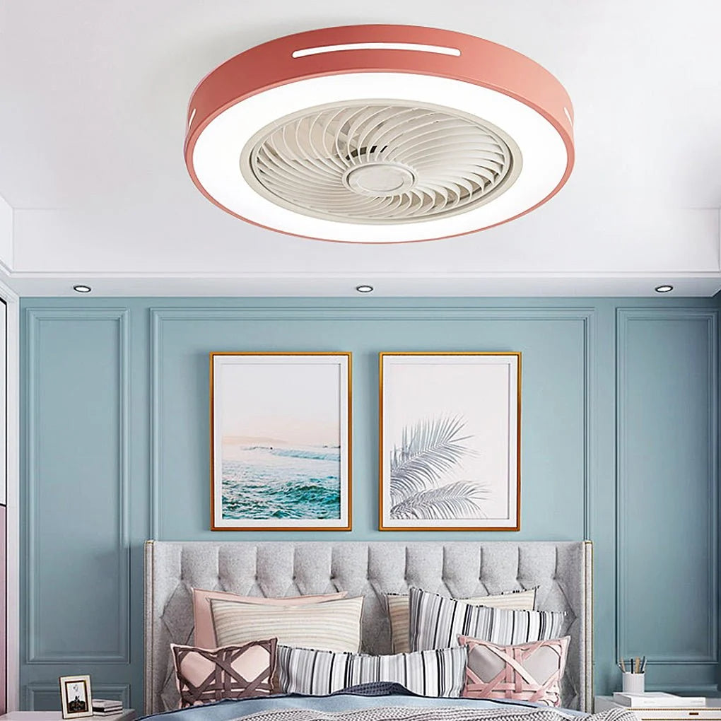White Smart Ceiling Fan Light
