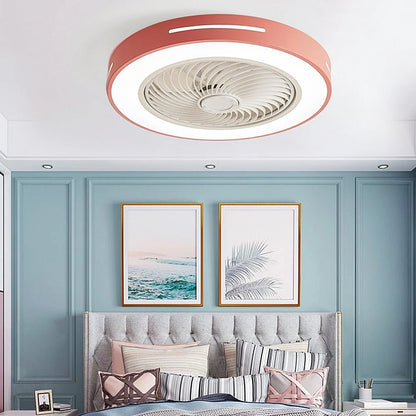 White Smart Ceiling Fan Light