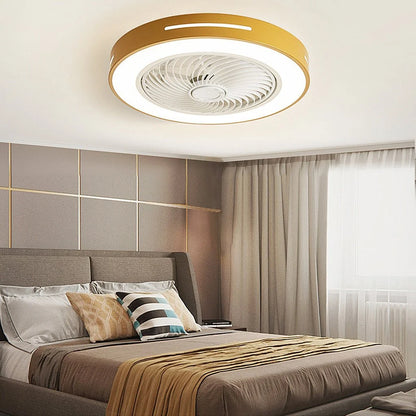 White Smart Ceiling Fan Light
